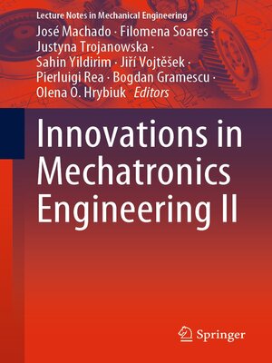 cover image of Innovations in Mechatronics Engineering II